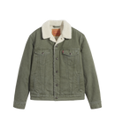 Sherpa Trucker Jacket - Thyme Trucker
