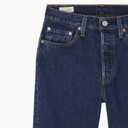 Ladies 501 Crop Jean - Salsa Stonewash