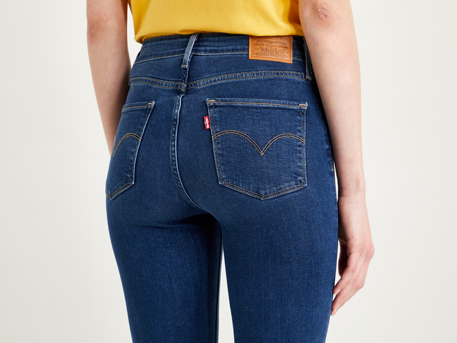 725 High Rise Bootcut - Bogota Tricks