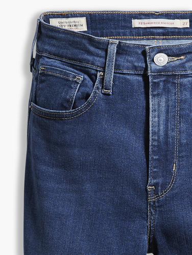 725 High Rise Bootcut - Bogota Tricks