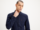 Sunset Slim Shirt - Black Indigo