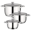 Essentials Saucepan Set Gourmet 3 Piece