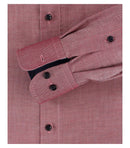 City Plain Long Sleeve Shirt - Red