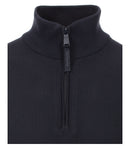 Plain Troyer Jumper - Night Blue