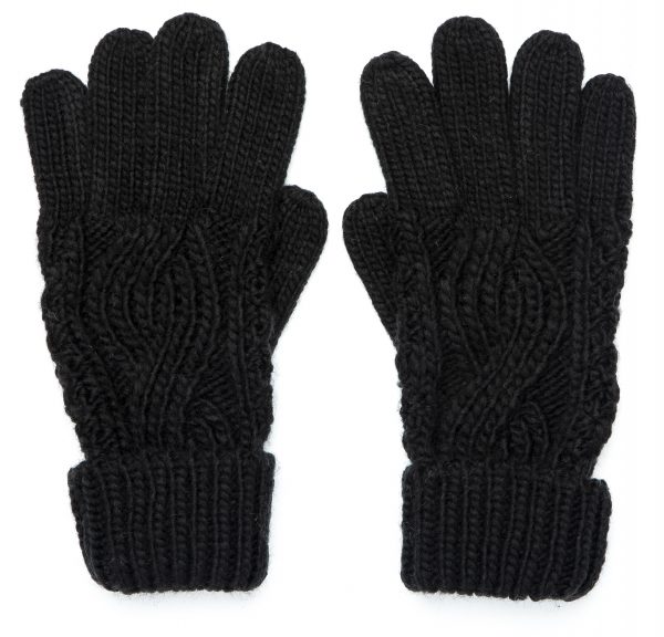 Knitted Gloves - Black