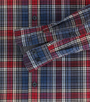 Long Sleeve Check Shirt - Tangarine