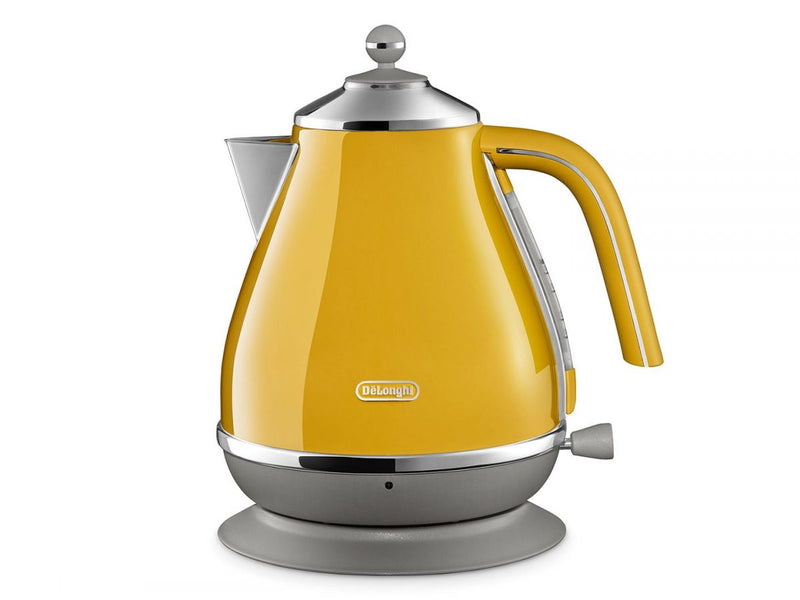 Delonghi Icona Capitals 1.7L Kettle - Yellow