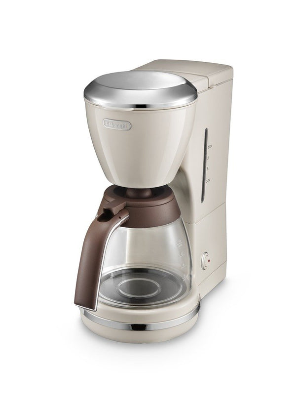 Delonghi Icona Vintage Filter Coffee Maker - Cream