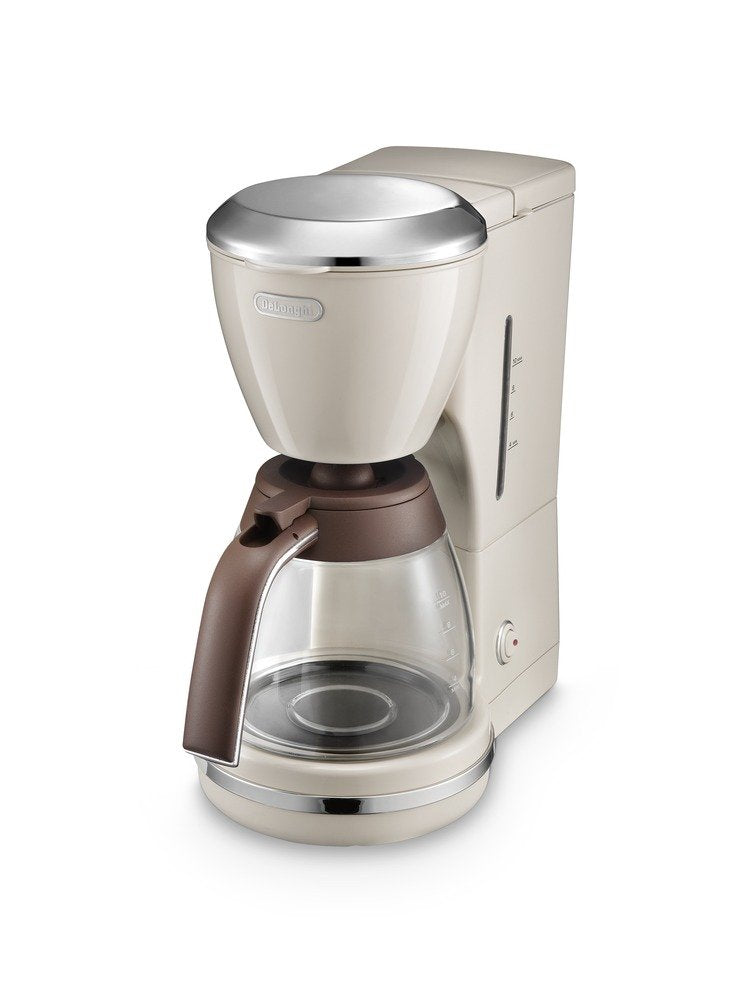 Delonghi Icona Vintage Filter Coffee Maker - Cream