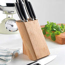 Denby 5 Piece Knife Block Set in Beech Block