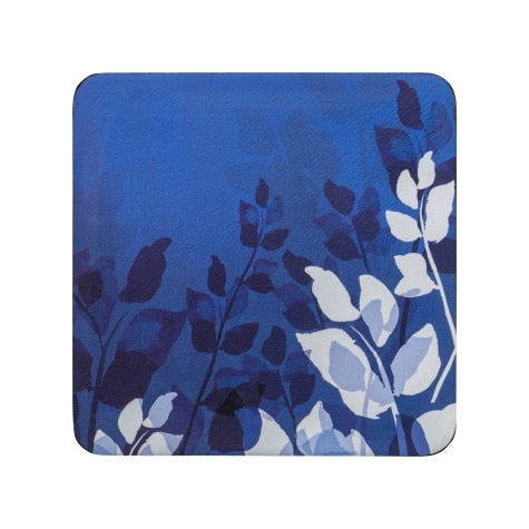 Denby Foliage Blue Set of 6 Coasters