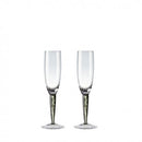Jet Set Of 2 Champagne Flutes