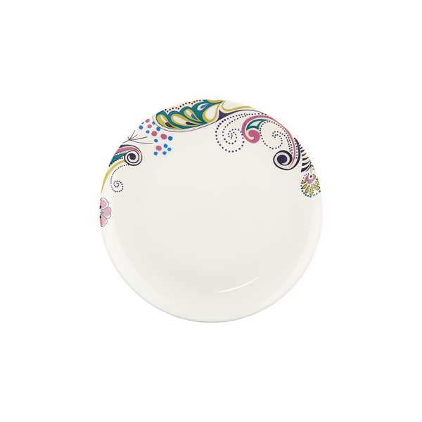 Denby Monsoon Cosmic Cream Salad Plate