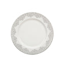 Denby Monsoon Filigree Silver Dinner Plate