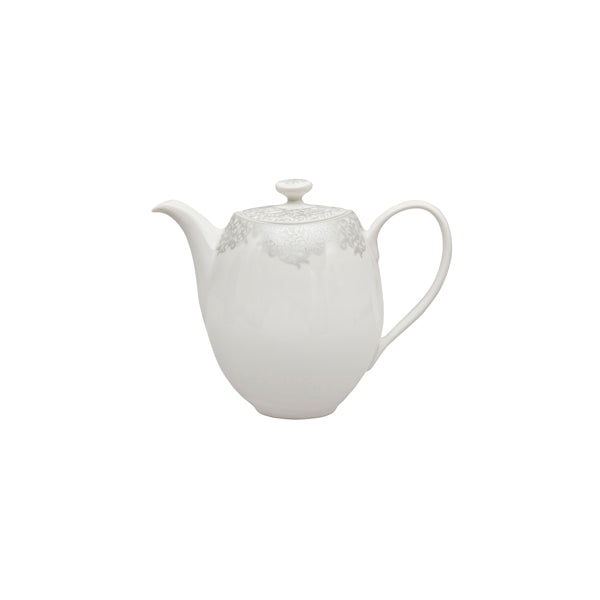 Denby Monsoon Filigree Silver Teapot