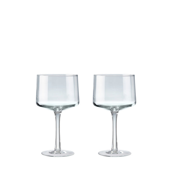 Natural Canvas Set Of 2 Gin Glasses