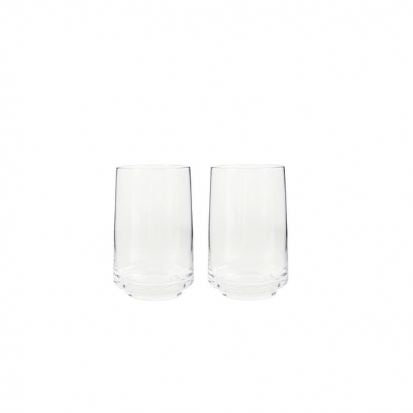 Natural Canvas Set Of 2 Large Tumblers