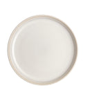 Naural Canvas Textured Medium Coupe Plate