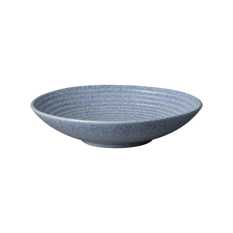 Denby Studio Blue Flint Large Ridge Bowl
