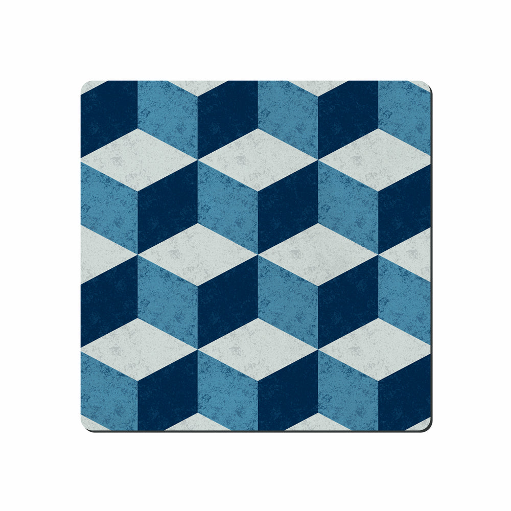 Studio Blue Geometric Square Placemats Set of 6