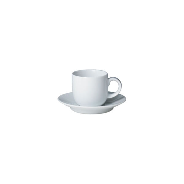 White Espresso Saucer
