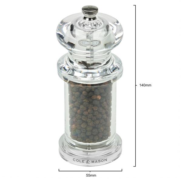 Clear Precision 505 Salt & Pepper Set