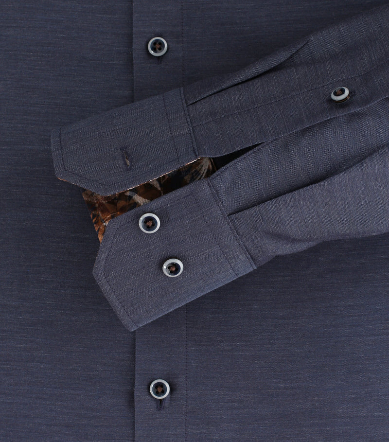 Modern Fit Shirt - Dark Blue