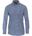 Long Sleeve Print Shirt - Turquoise