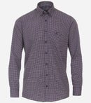 Long Sleeve Print Shirt - Light Blue