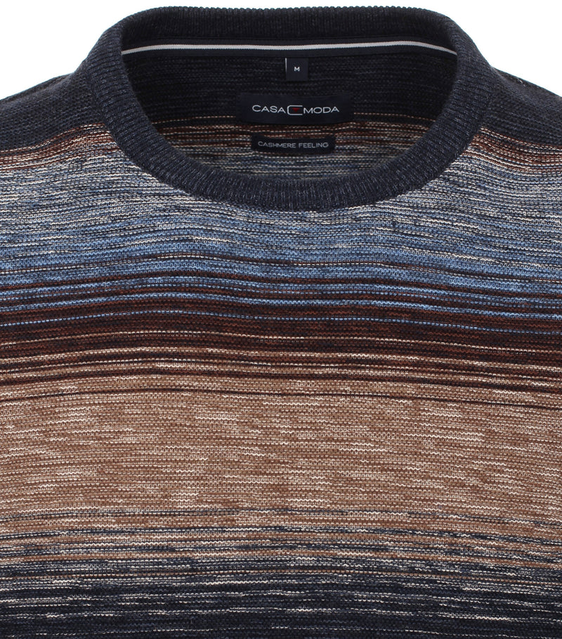 Patterned Crew Neck Jumper New Milkie - Main Image