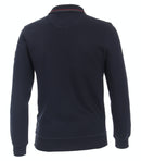 Plain Troyer Sweatshirt - Night Blue