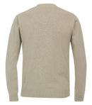 V Neck Jumper - Beige