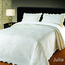 Elainer Julia Bedspread White Double