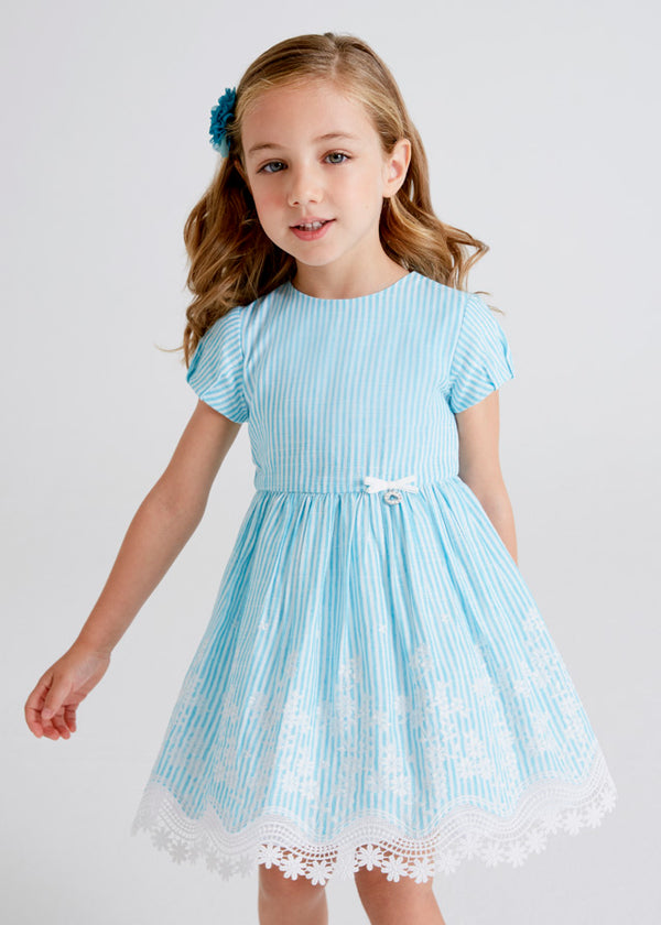 Linen Dress - Turquoise