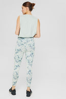 AOP Leggings - Pastel Green