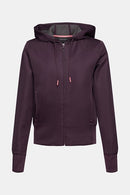 Zip Up Sweatshirt - Aubergine