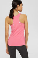 Plain Vest Top - Pink Fuchsia