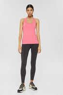 Plain Vest Top - Pink Fuchsia