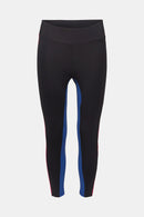 Side Stripe Leggings - Black