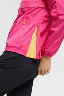 Hooded Windbreaker - Pink Fuchsia