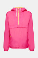 Hooded Windbreaker - Pink Fuchsia