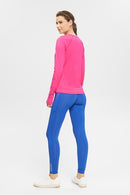 Long Sleeve T-Shirt - Pink Fuchsia