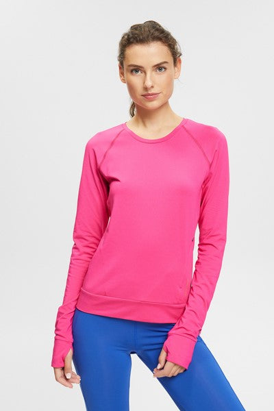 Long Sleeve T-Shirt - Pink Fuchsia