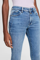 Cotton Stretch Jeans - Light Blue