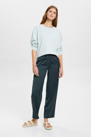 Basic Batwing Jumper - Aqua Green