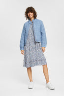 Casual Dress - Blue Lavender