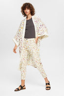 Casual Capri Jean - Cream Beige