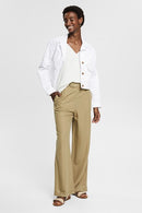 Collection V Neck Cami - Offwhite