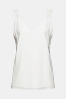 Collection V Neck Cami - Offwhite