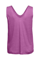V Neck Cami - Dark Pink